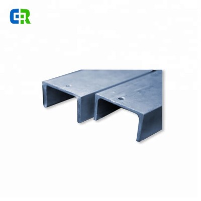 Galvanised Parallel Flange Channel / U Channel / 100PFC for Retaining Wall Steel Post